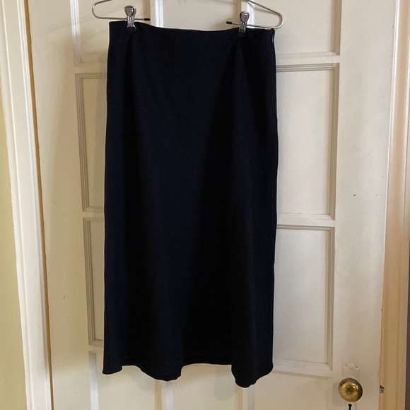 Per Se Skirts Black Long Skirt Poshmark